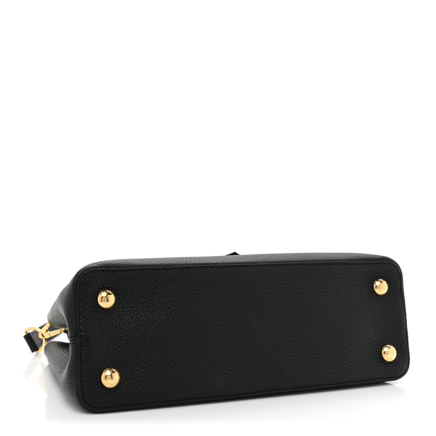Taurillon Metallic Flowers Capucines PM Black