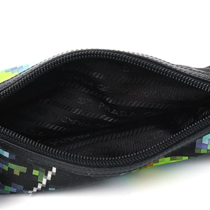 Prada Nylon Tessuto Radar Cosmetic Pouch Black 4 of 4