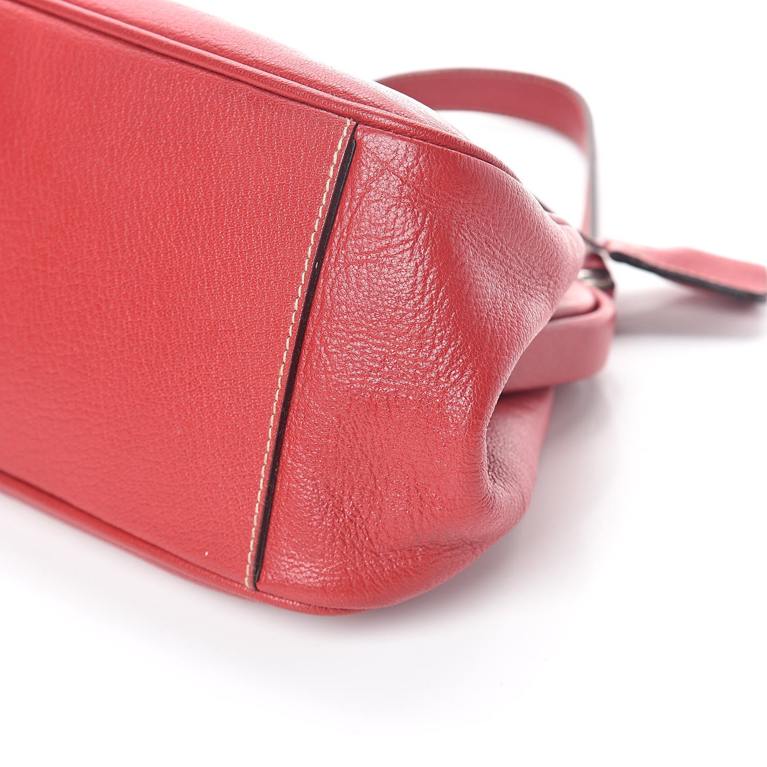 Prada Goatskin Cerniera Small Doctor Bag Rubino 10 of 10