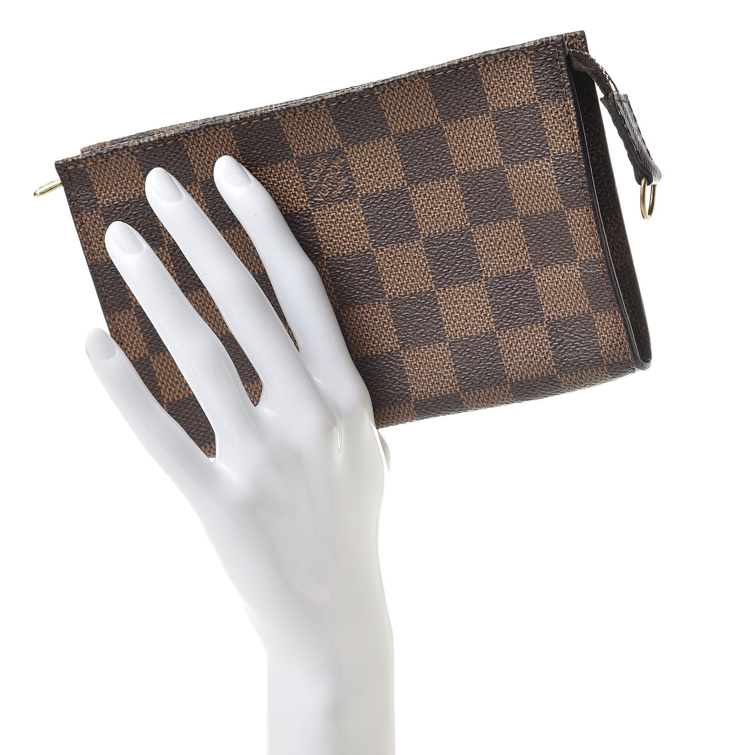 Louis Vuitton Damier Ebene Marais Bucket Pouch 2 of 9