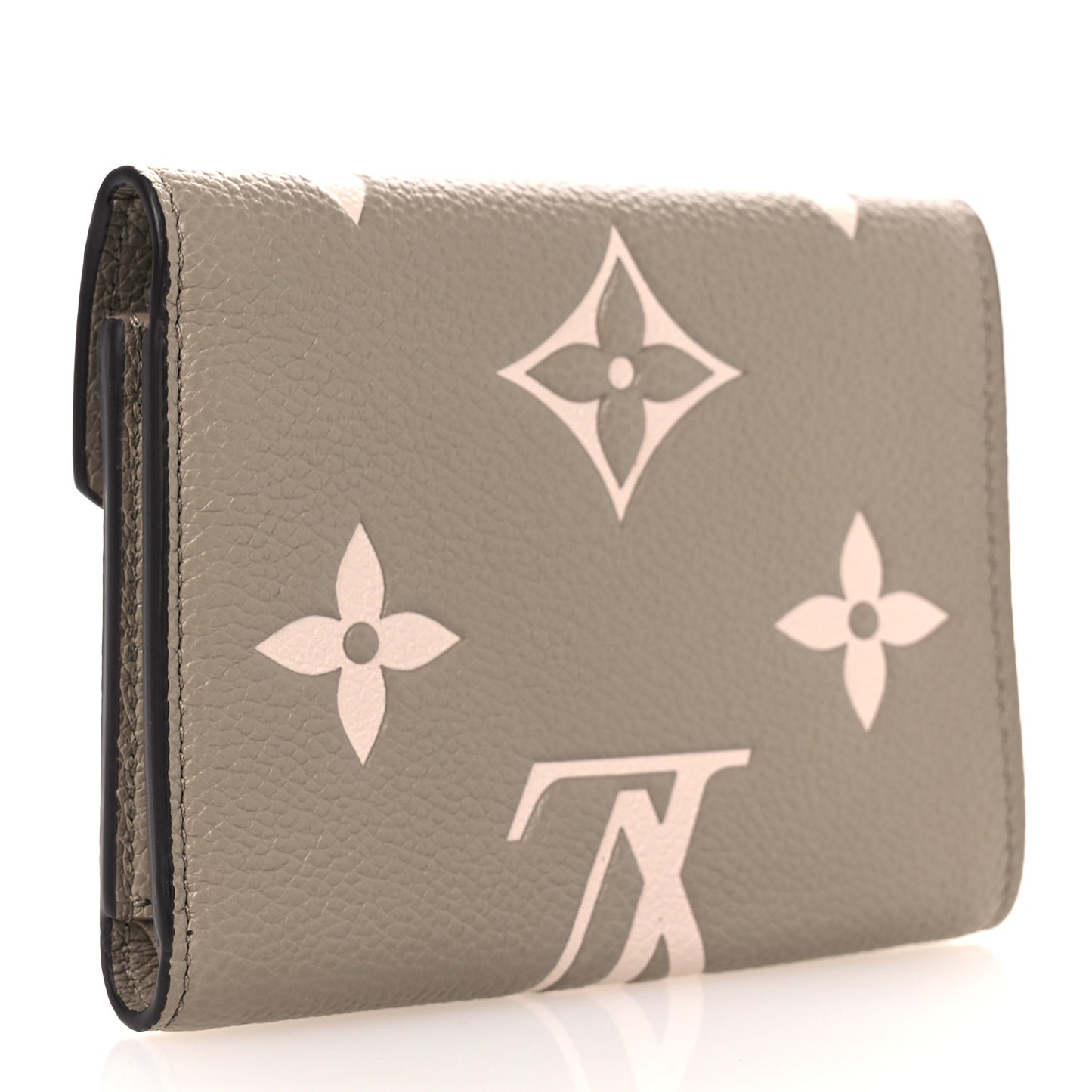 Empreinte Monogram Giant Victorine Wallet Tourterelle Creme