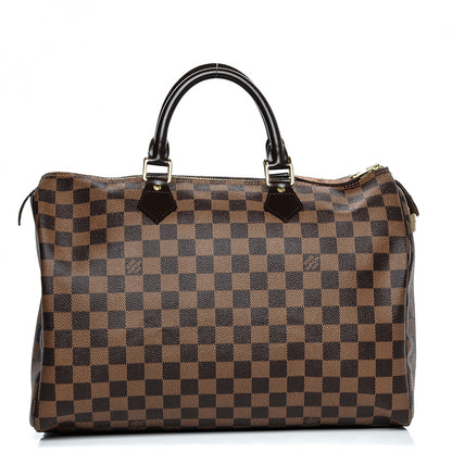 Louis Vuitton Damier Ebene Speedy 35 1 of 7