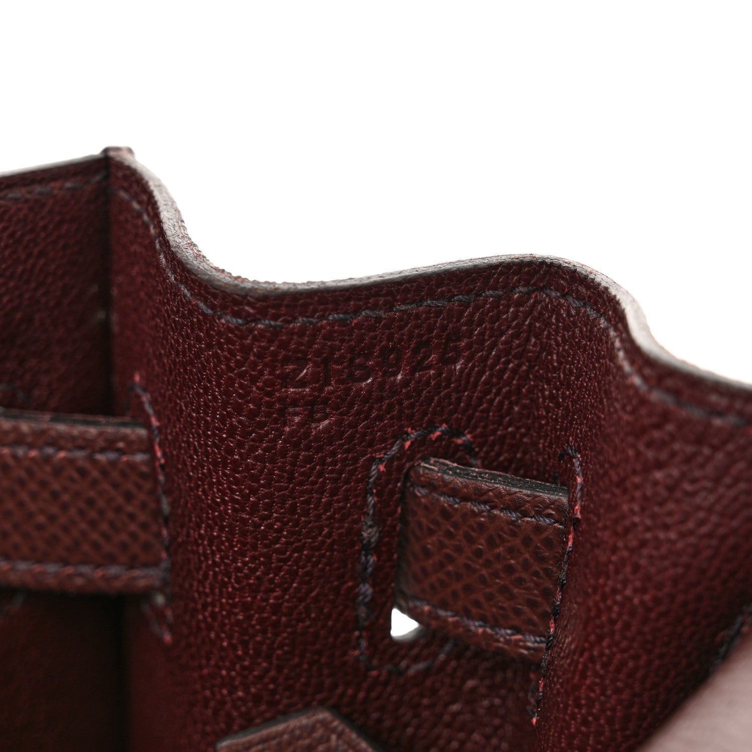 Hermes Epsom Kelly Sellier 32 Rouge Sellier 7 of 18