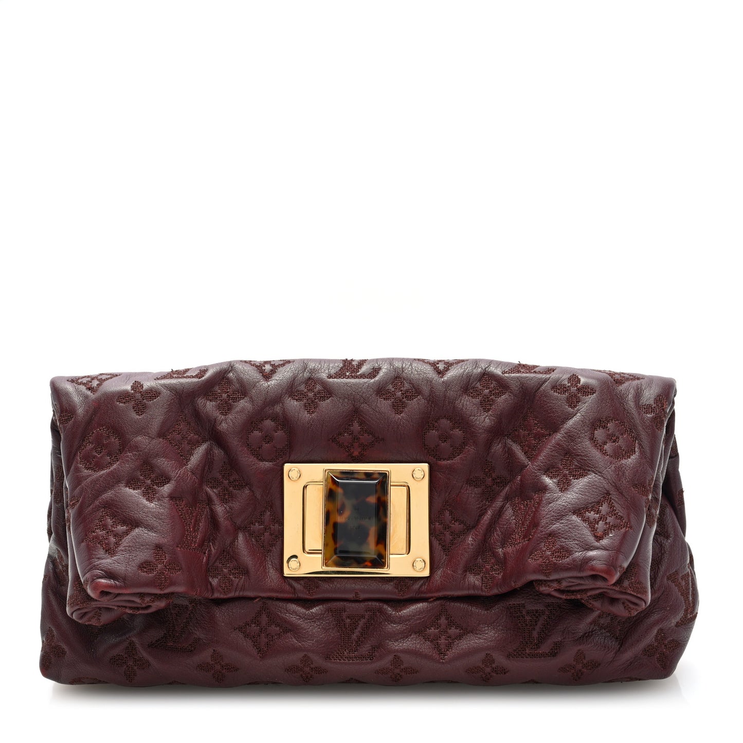 Calfskin Monogram Altair Clutch Bordeaux