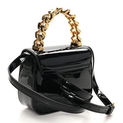 Versace Patent Mini La Medusa Bag Black 3 of 9