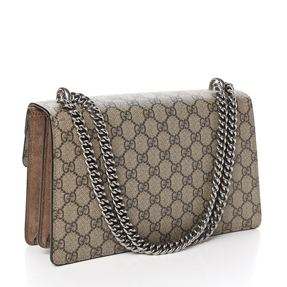 Gucci GG Supreme Monogram Small Dionysus Shoulder Bag Taupe 2 of 10
