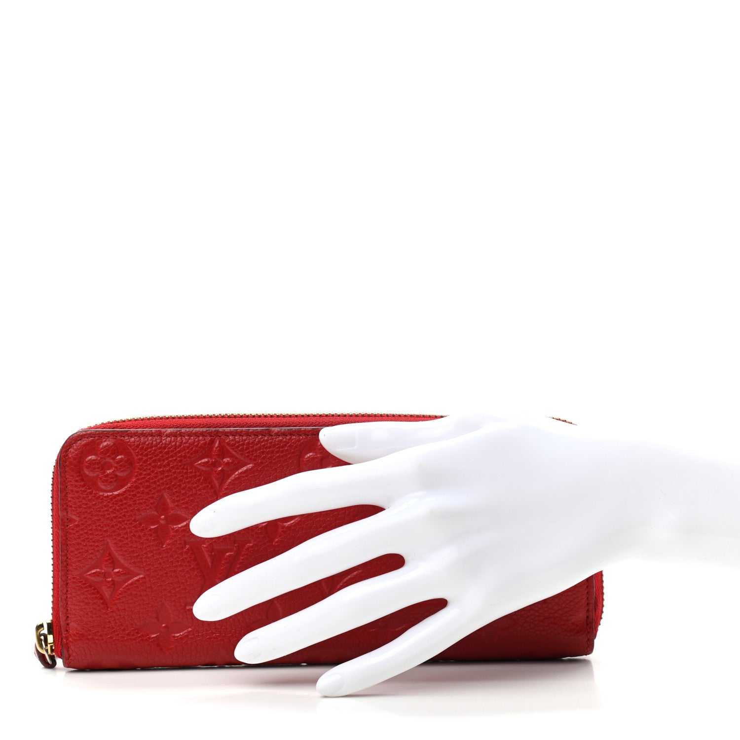 Louis Vuitton Empreinte Clemence Wallet Cherry 2 of 10