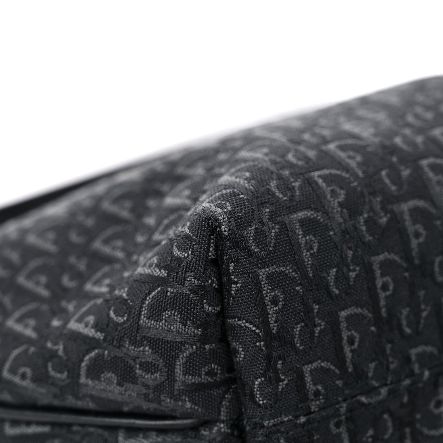 Christian Dior Monogram Pochette Black 9 of 10