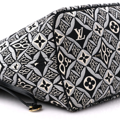 Louis Vuitton Jacquard Since 1854 Neverfull MM Grey 9 of 13