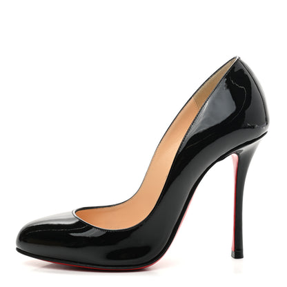 Christian Louboutin Patent Merci Allen 100 Pumps 36.5 Black 1 of 12