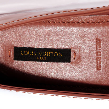 Louis Vuitton Patent Oxford Ballerina Flats Rose Velours 39.5 6 of 7