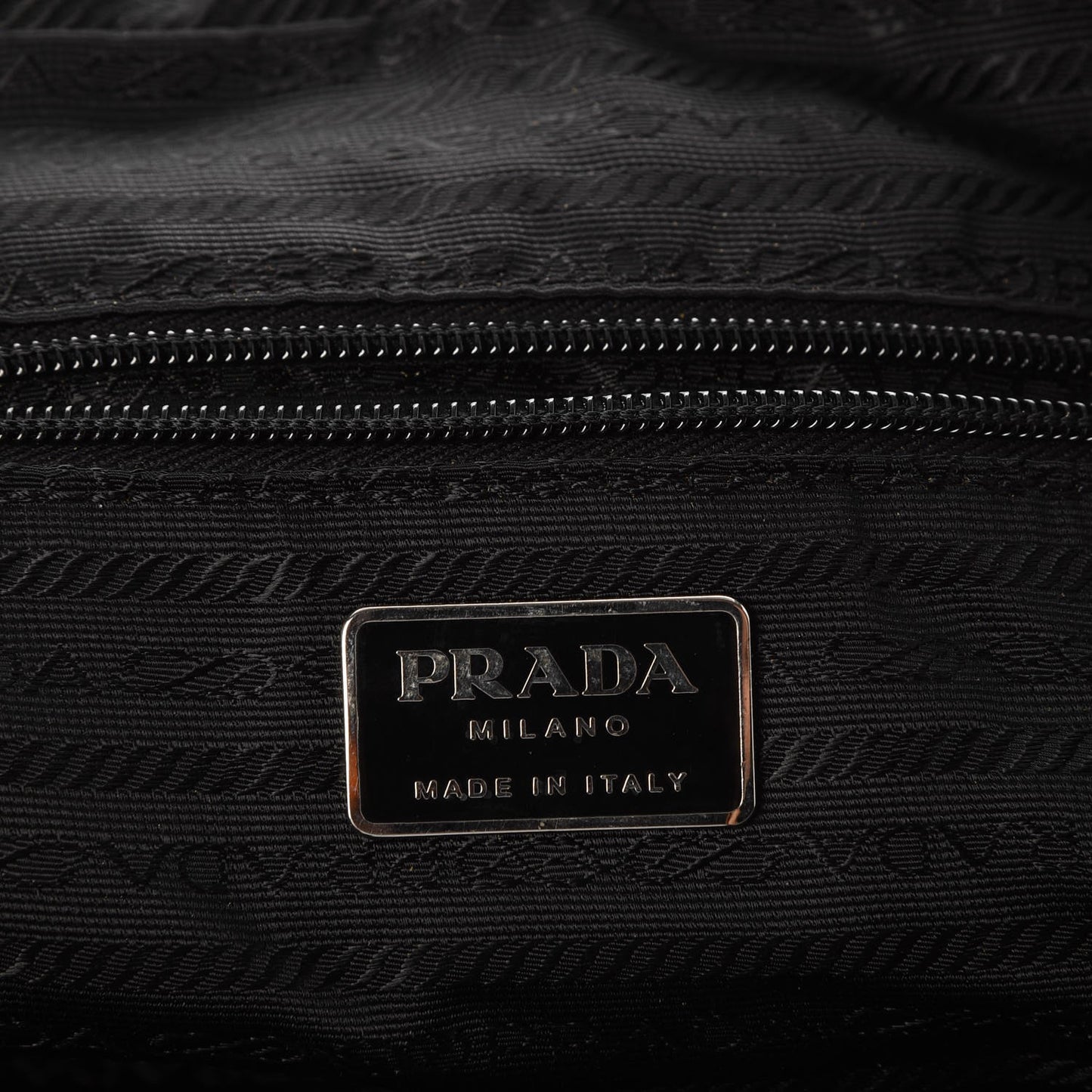Tessuto Nylon Briefcase Nero Black