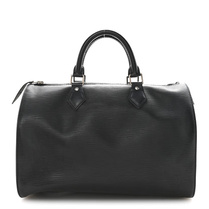 Louis Vuitton Epi Speedy 30 Black 1 of 15