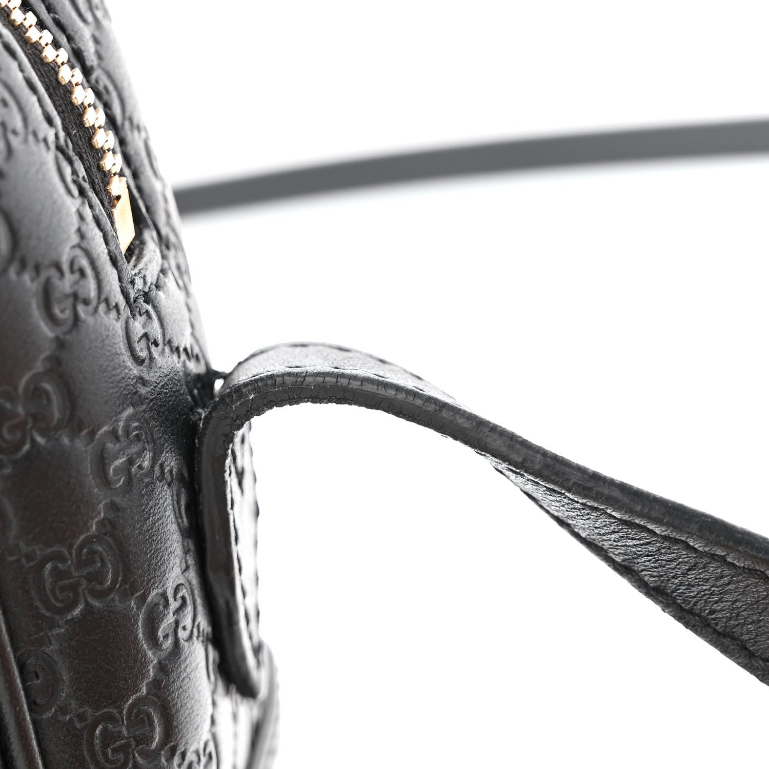 Gucci Microguccissima Mini Bree Messenger Bag Black 12 of 15