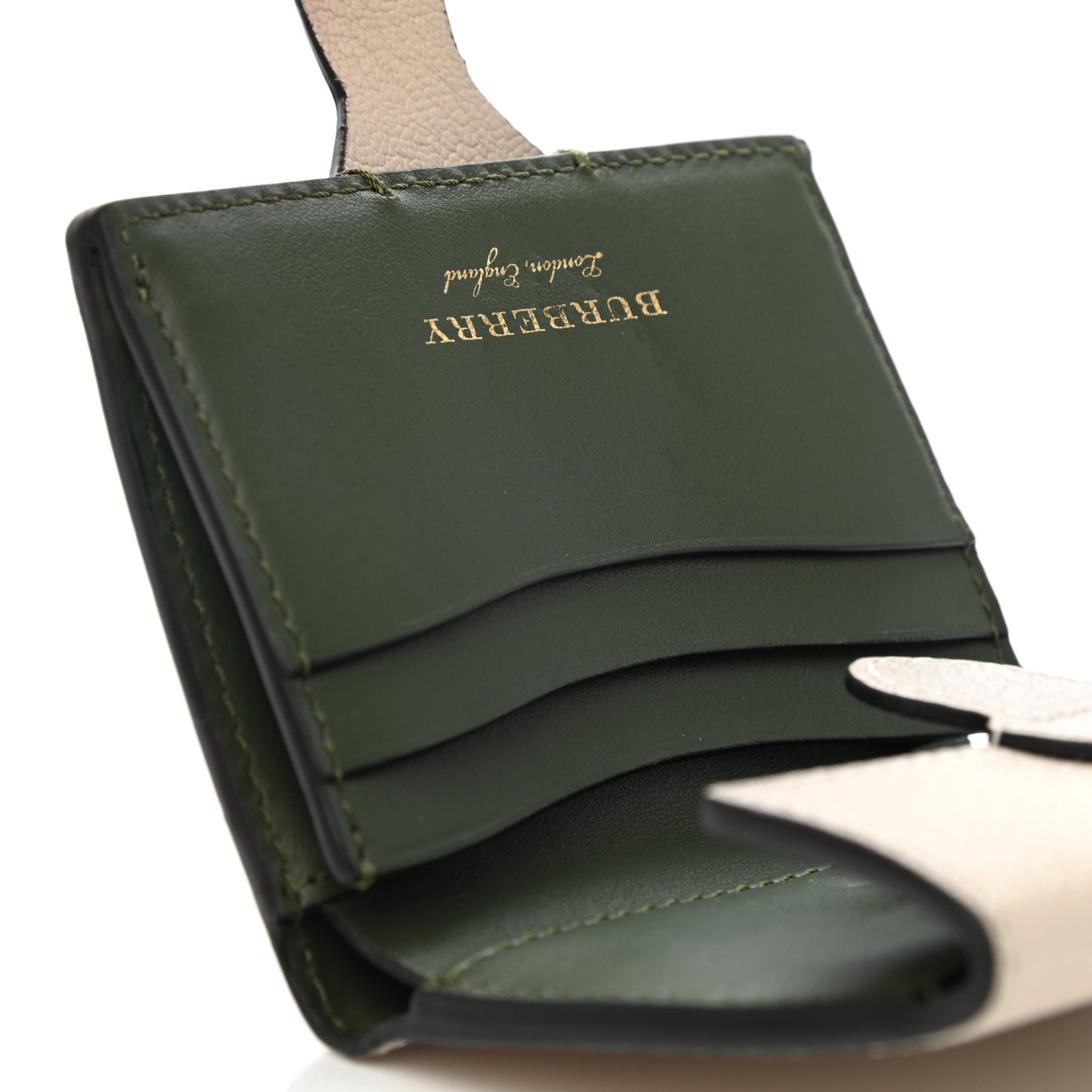 Goatskin Small Harlow Wallet Stone