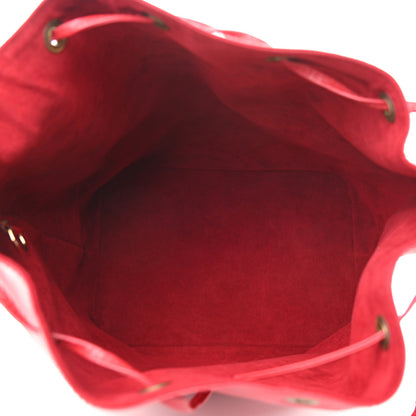 Louis Vuitton Epi Noe Castillan Red 5 of 9