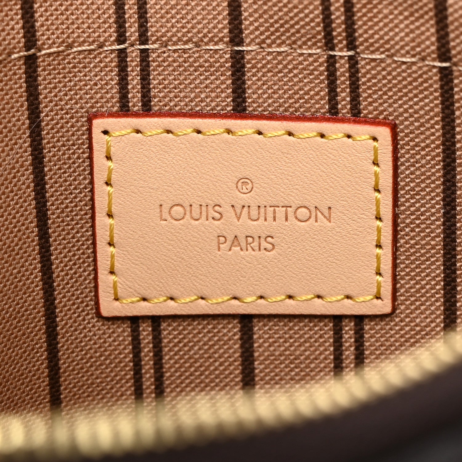 Louis Vuitton Monogram Neverfull MM GM Pochette 6 of 6