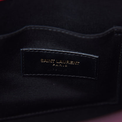 Saint Laurent Grained Calfskin Baby Sac De Jour Lipstick Fuchsia 8 of 10