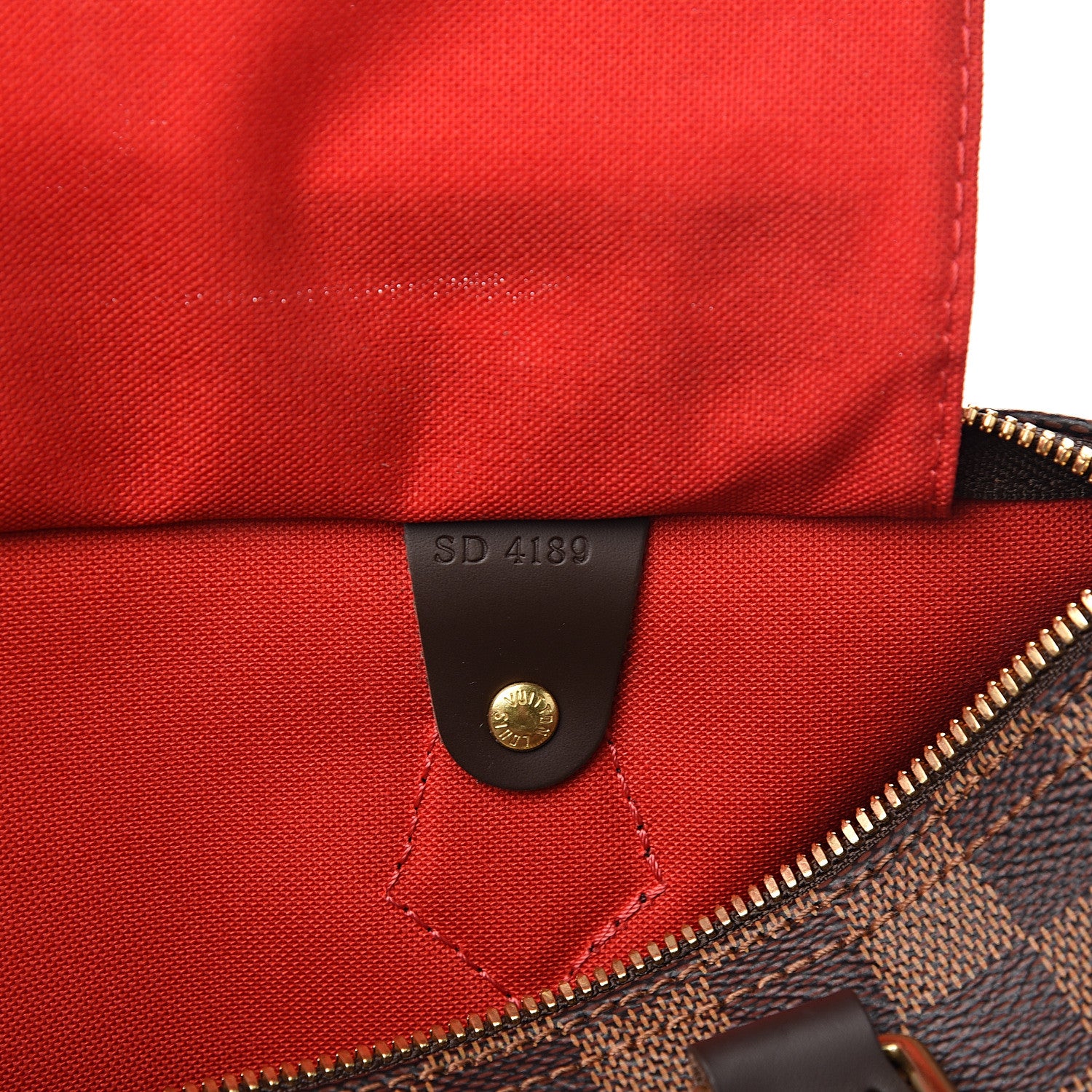 Louis Vuitton Damier Ebene Speedy Bandouliere 30 5 of 10