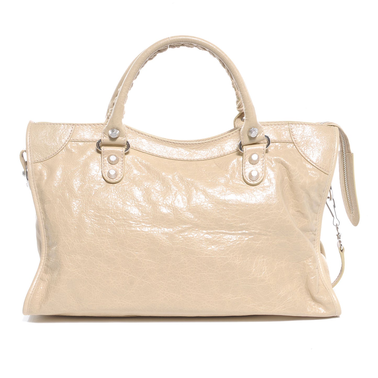 Agneau Giant 12 Silver Hardware City Dune