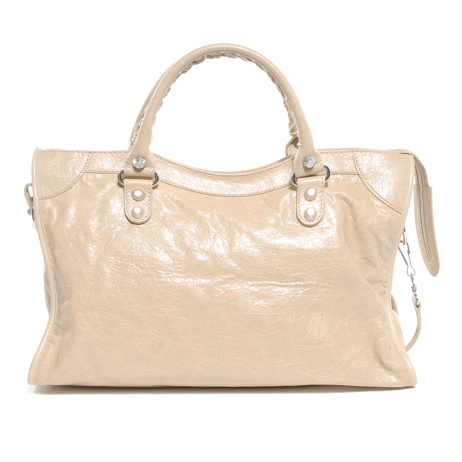 Balenciaga Agneau Giant 12 Silver Hardware City Dune 3 of 7
