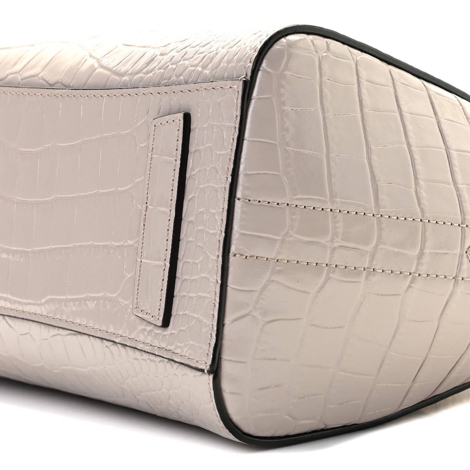 Givenchy Calfskin Crocodile Embossed Mini Antigona Dune 6 of 10