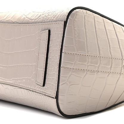 Givenchy Calfskin Crocodile Embossed Mini Antigona Dune 6 of 10