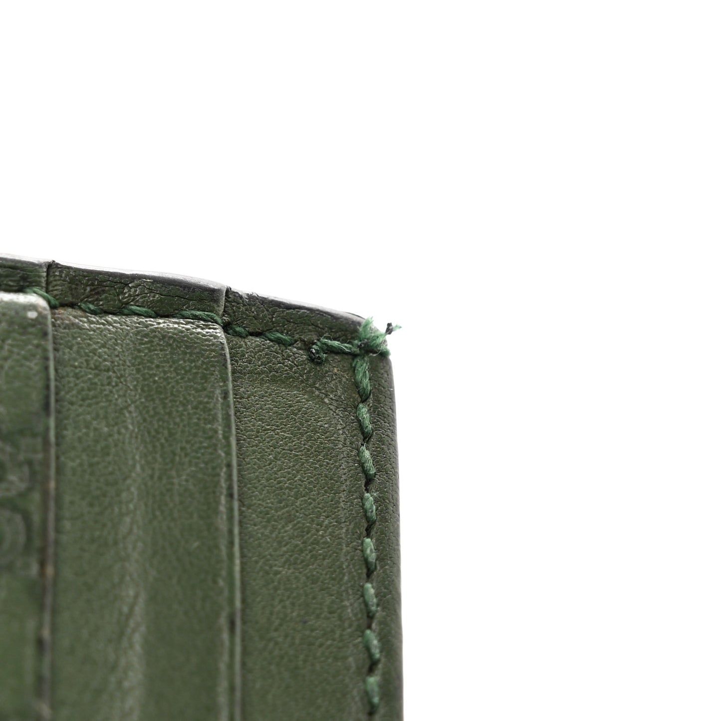 Microguccissima Card Holder Green