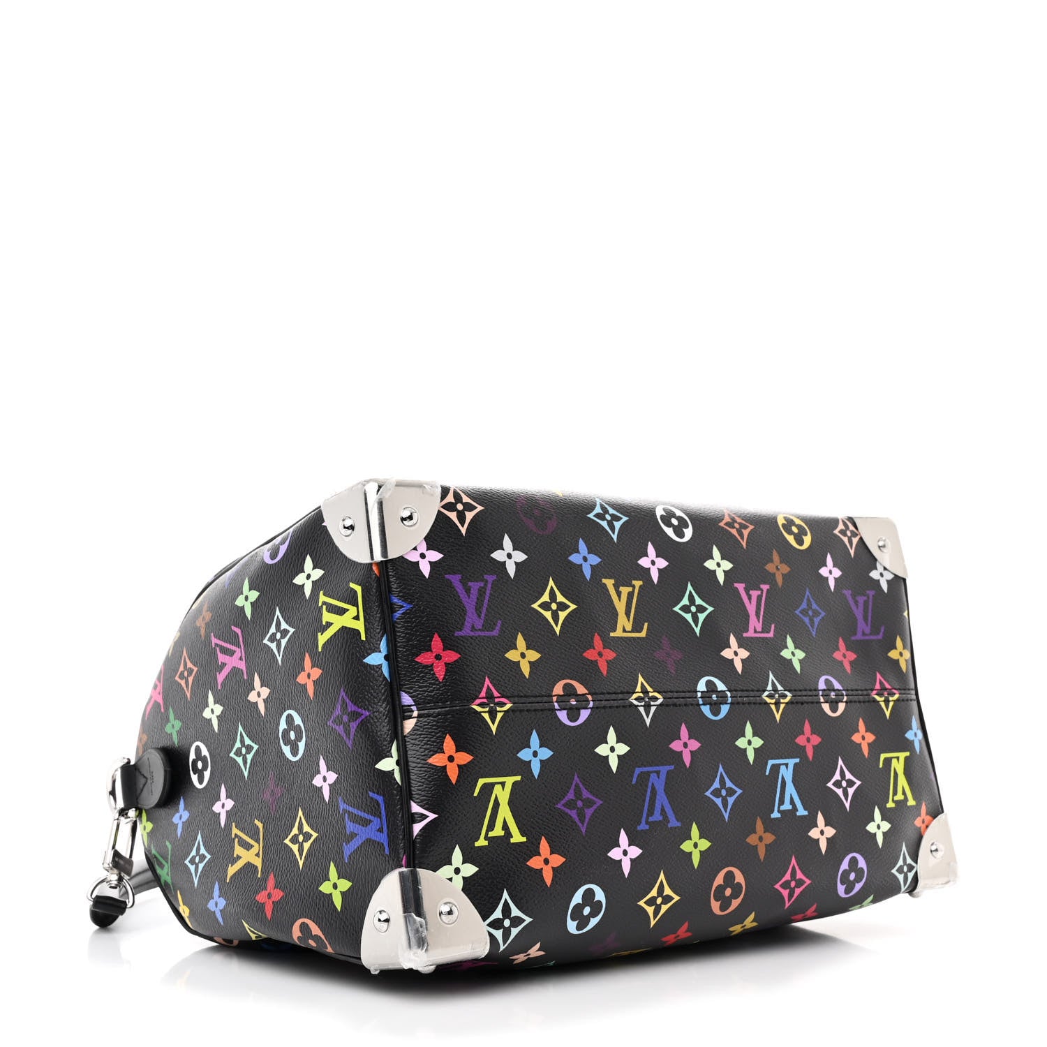 Louis Vuitton LV X TM Monogram Multicolor Speedy Soft 30 Black 4 of 9
