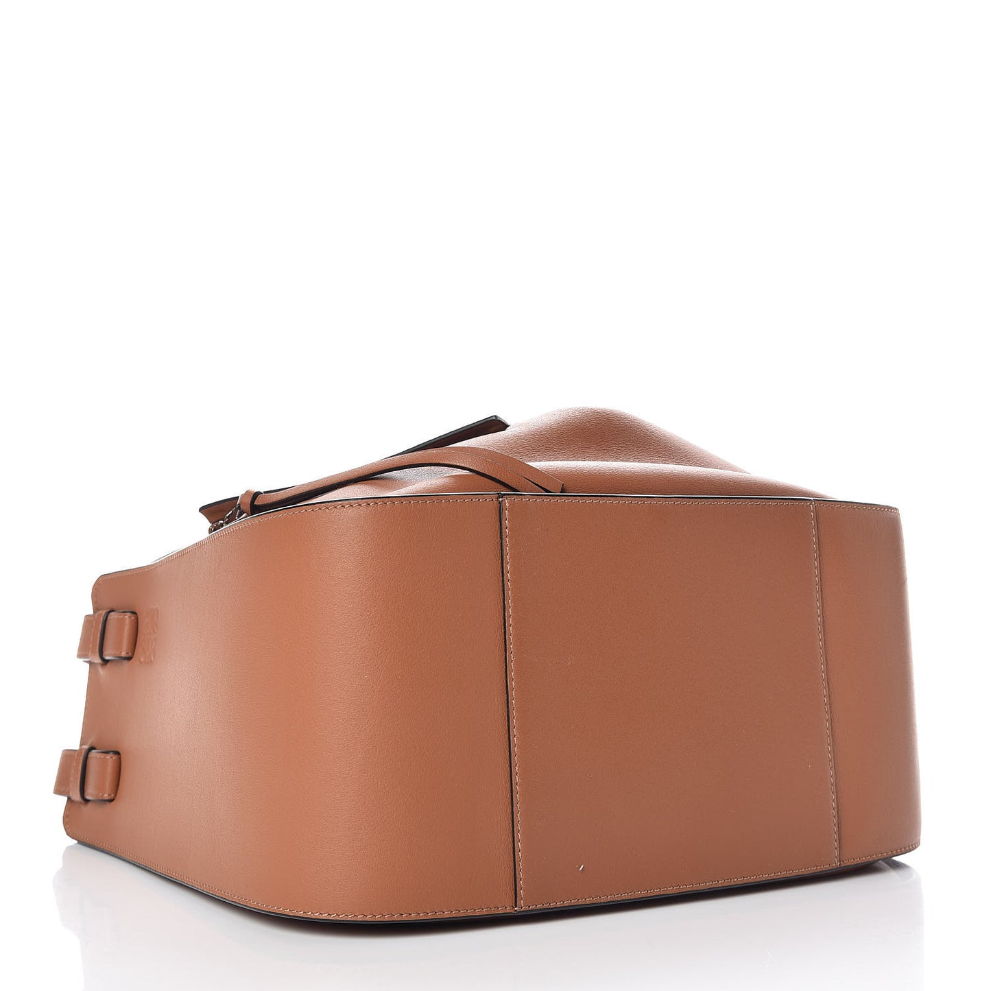 Calfskin Small Hammock Shoulder Bag Tan