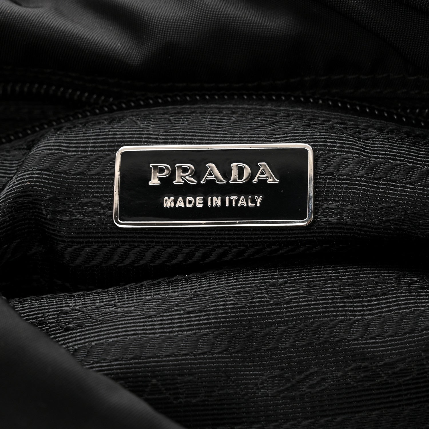 Prada Nylon Vela Sport Messenger Bag Black 6 of 11