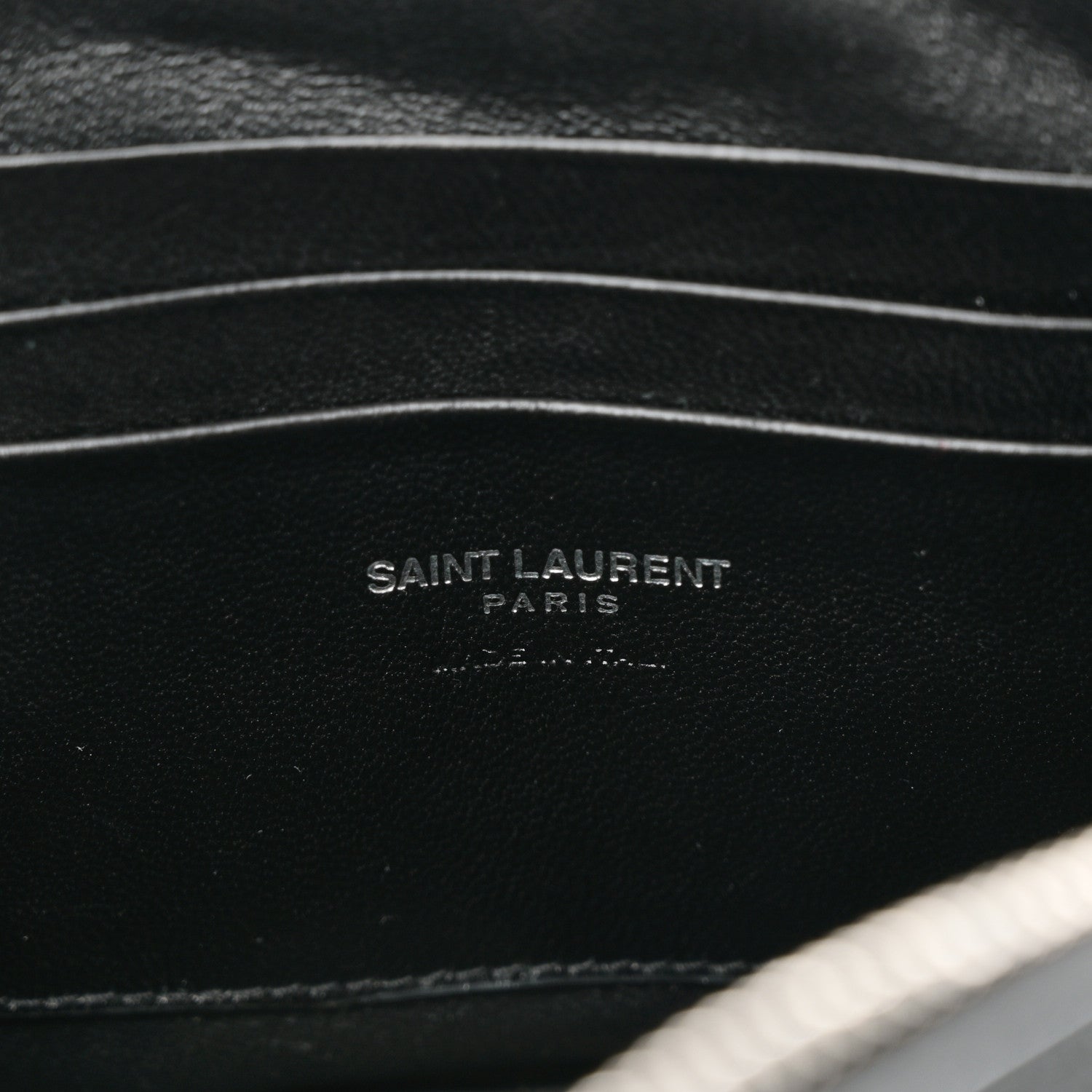 Saint Laurent Grain De Poudre Matelasse Monogram Mini Lou Camera Bag Black 6 of 11