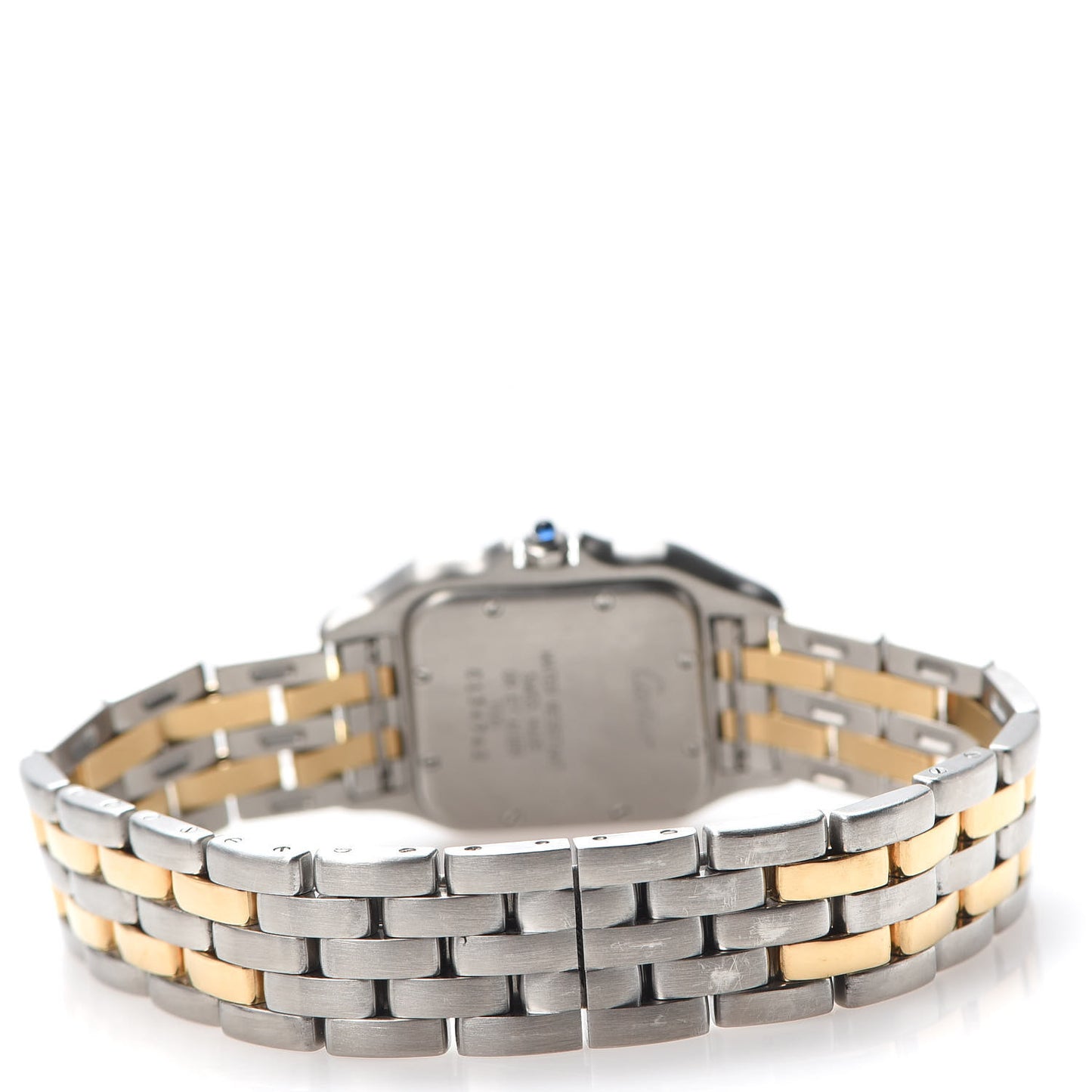 Stainless Steel 18K Yellow Gold 27mm Panthere Quartz Watch