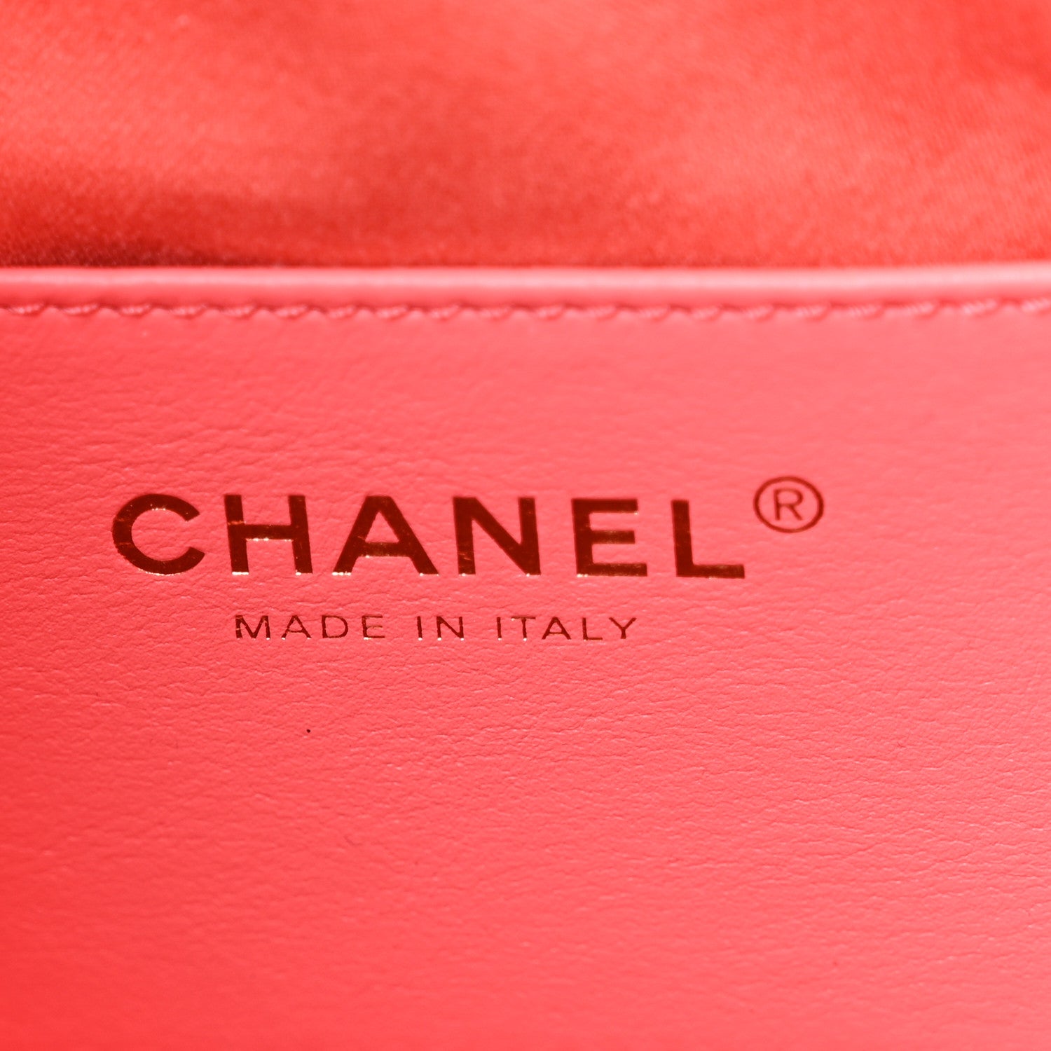 Chanel Caviar Quilted Small Chanel 25 Handbag Coral 6 of 11