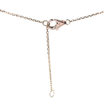 Cartier 18K Pink Gold Diamond Carnelian XS Amulette de Cartier Pendant Necklace 5 of 5