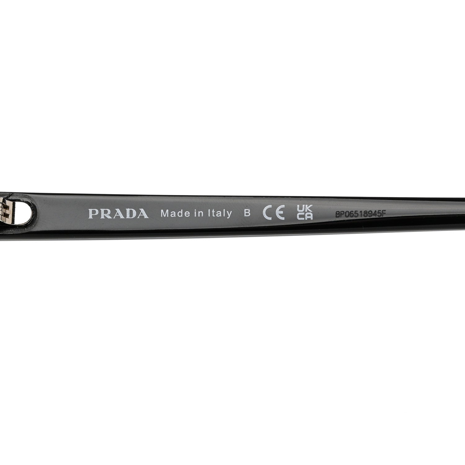 Prada Acetate Sunglasses SPR 21Z Black 5 of 8