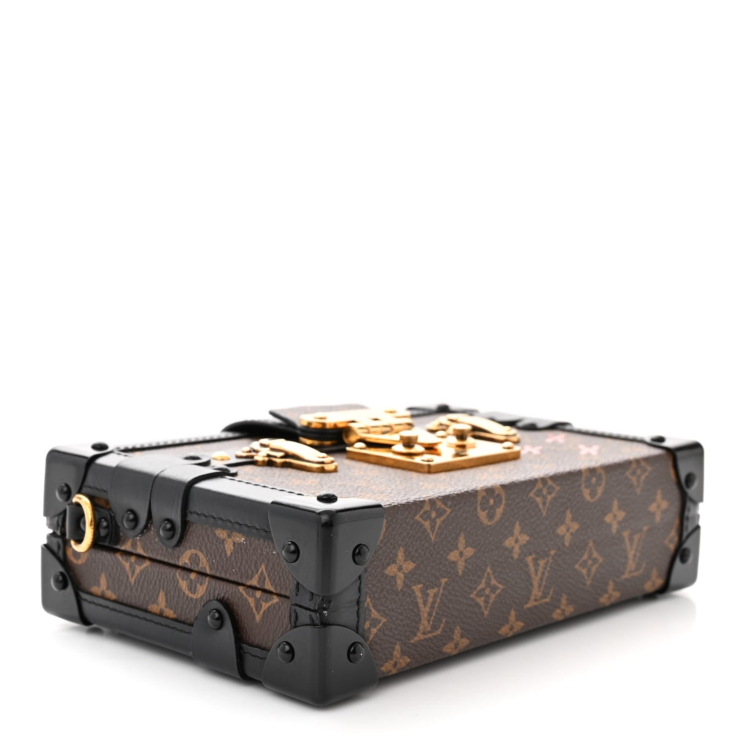 Louis Vuitton Monogram Petite Malle Black 4 of 9