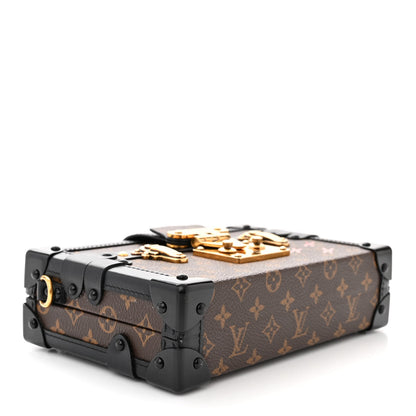 Louis Vuitton Monogram Petite Malle Black 4 of 9
