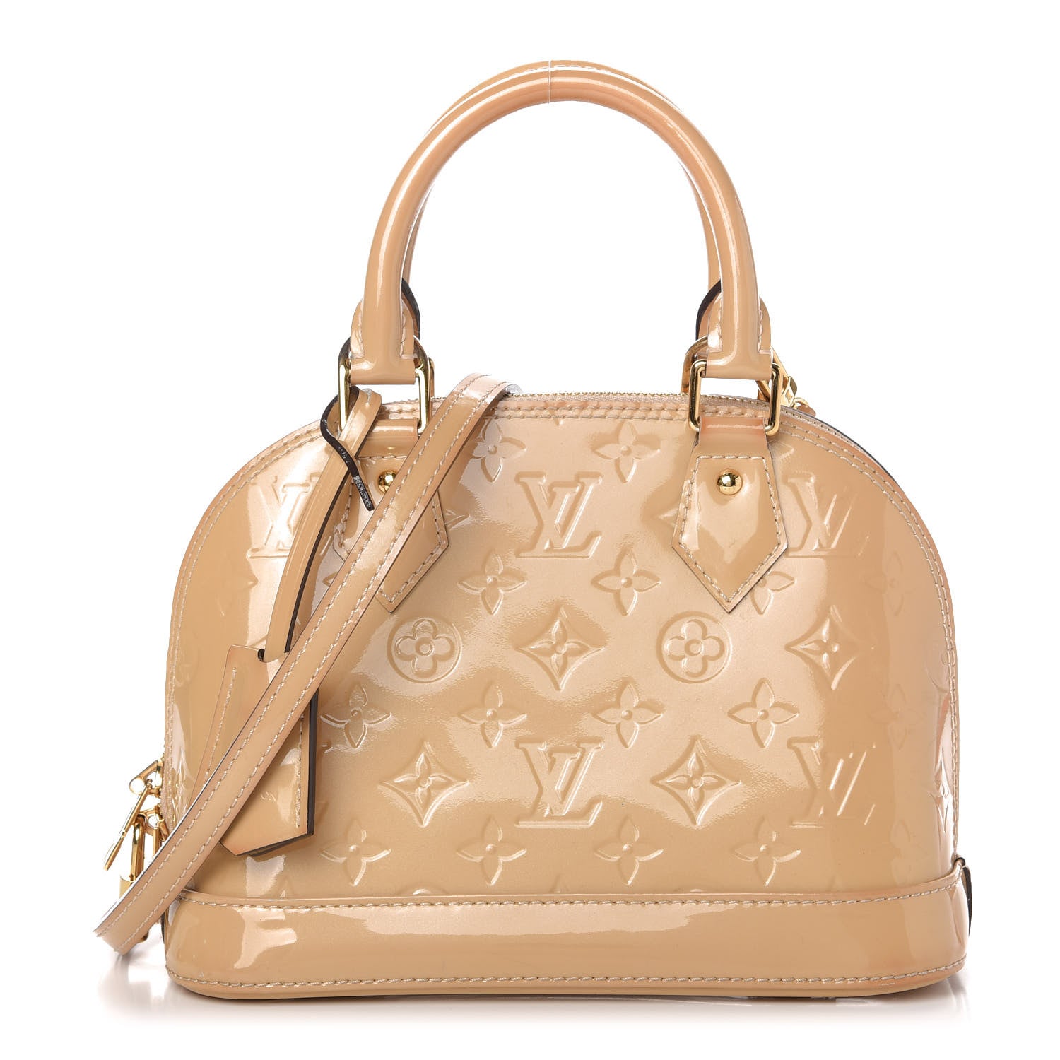 Louis Vuitton Vernis Alma BB Dune 1 of 9
