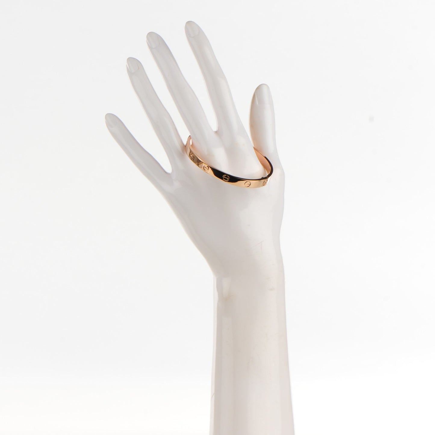 18K Pink Gold LOVE Bracelet 17