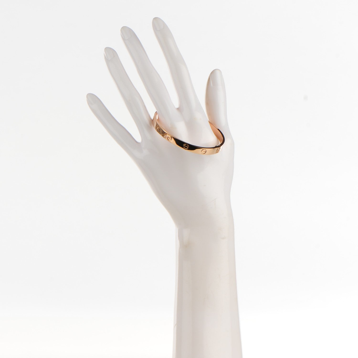 Cartier 18K Pink Gold LOVE Bracelet 17 2 of 7