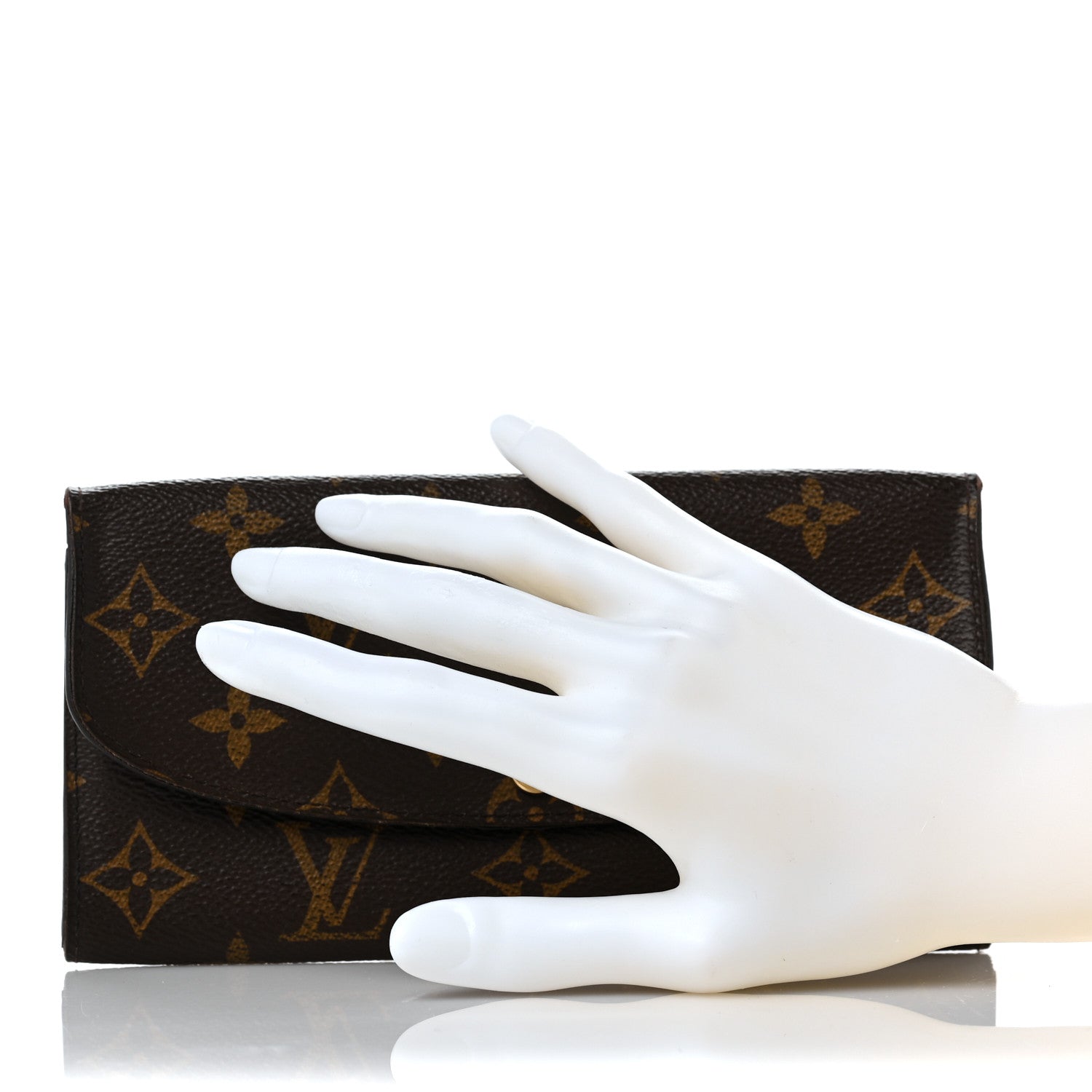 Louis Vuitton Monogram Emilie Wallet Fuchsia 2 of 9