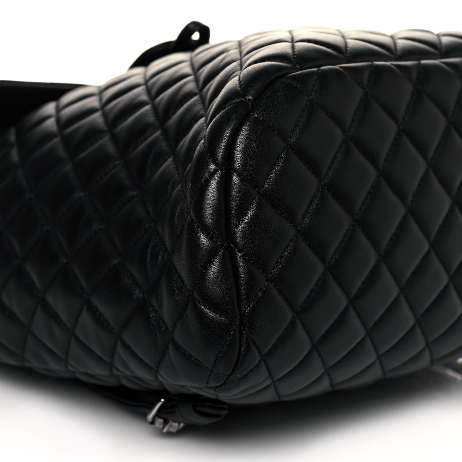 Chanel Lambskin Quilted Large Urban Spirit Backpack Black 9 of 13