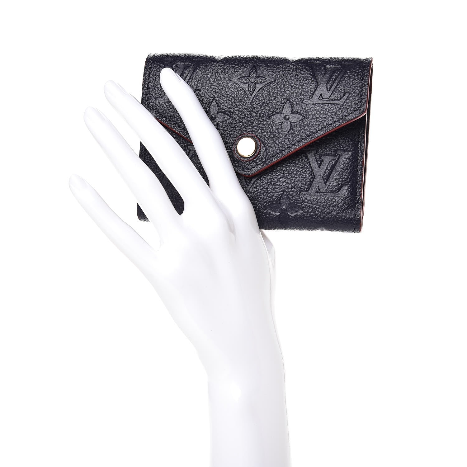 Louis Vuitton Empreinte Victorine Wallet Marine Rouge 2 of 8