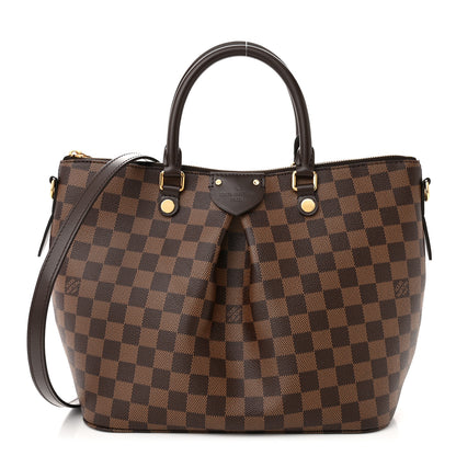 Louis Vuitton Damier Ebene Siena MM 1 of 13