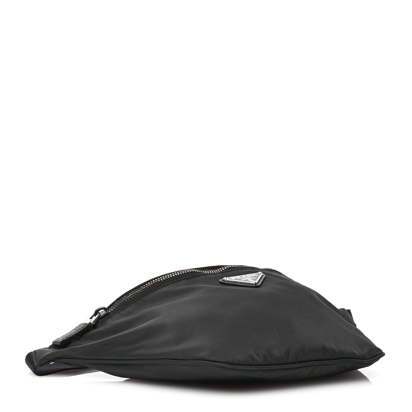 Re-Nylon Saffiano Belt Bag Black