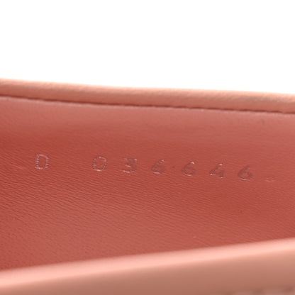 Chanel Lambskin Quilted CC Turnlock Loafers 36 Dark Pink 8 of 8