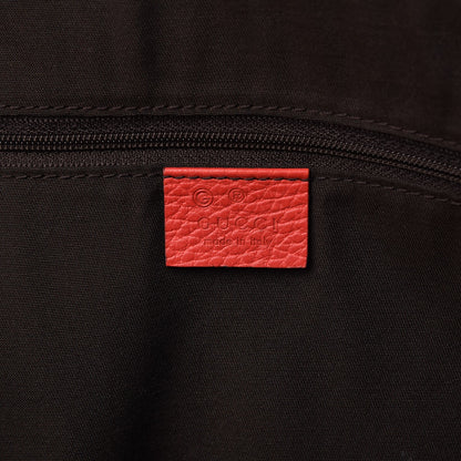 Gucci Dollar Calfskin Medium Dome Bag Sporting Red 7 of 12