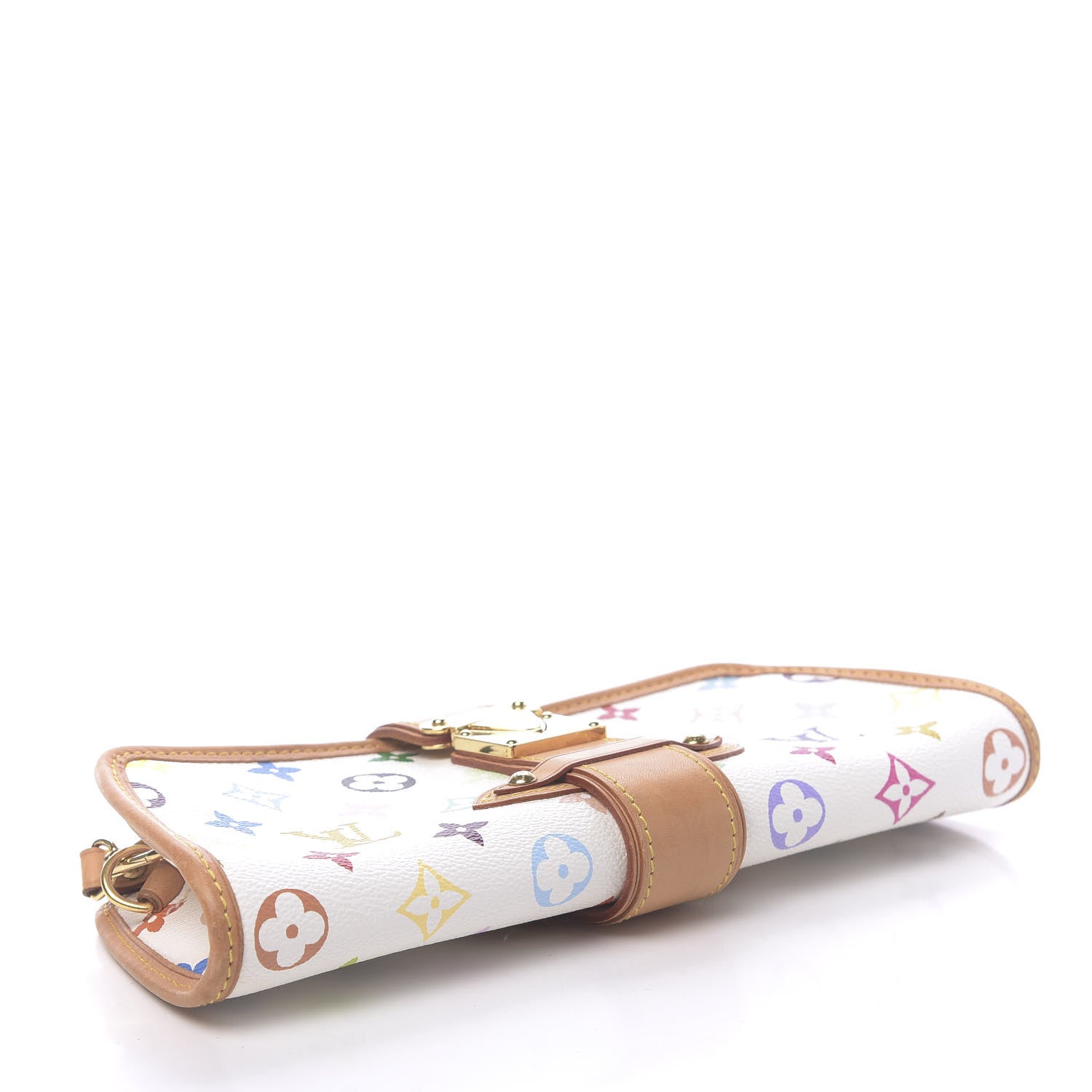 Louis Vuitton Monogram Multicolor Shirley White 4 of 10