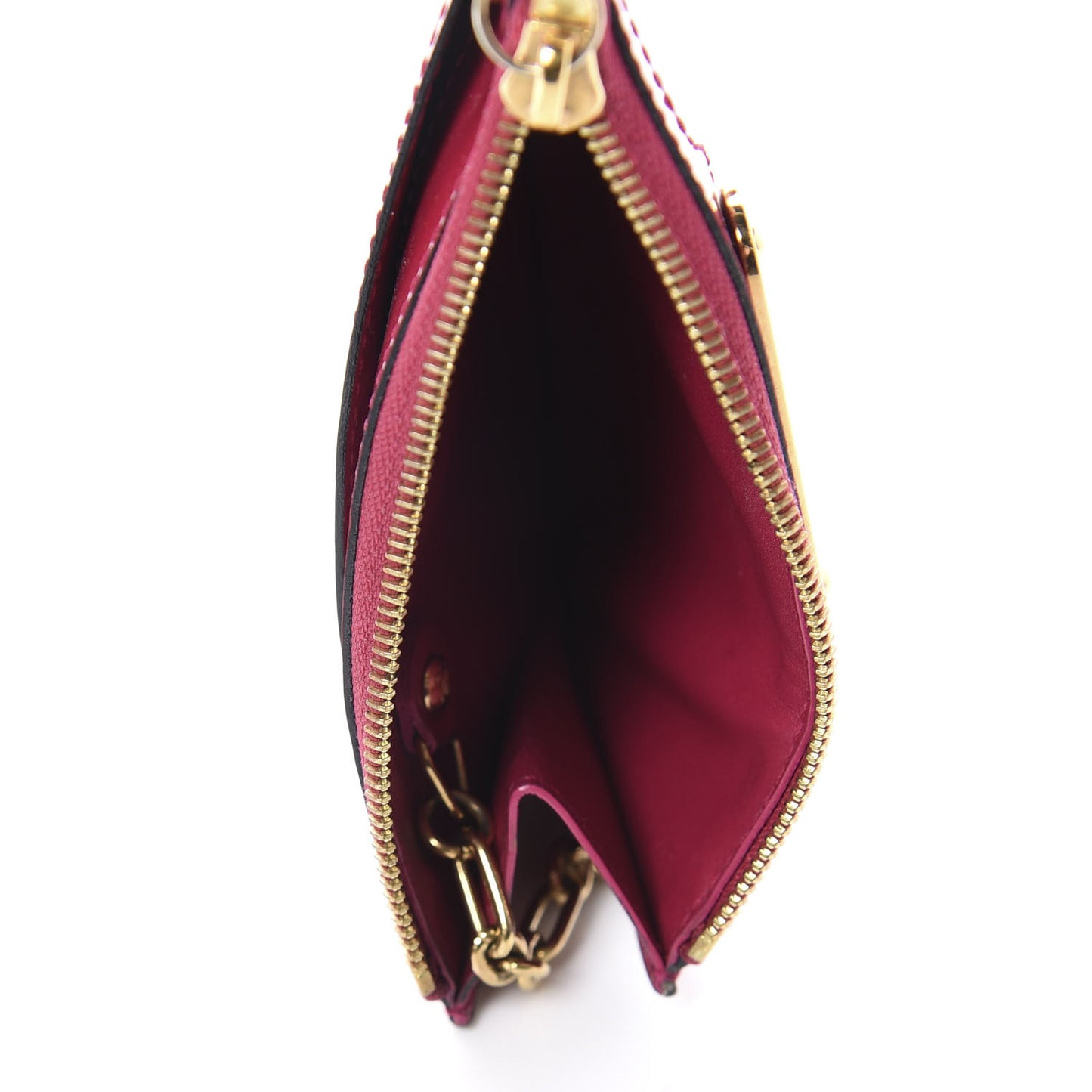 Vernis Key Pouch Rose Indien